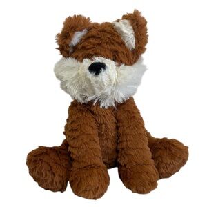 JELLYCAT Fuddlewuddle Fox Cub Rare HTF Retired Plush Stuffed Animal Toy